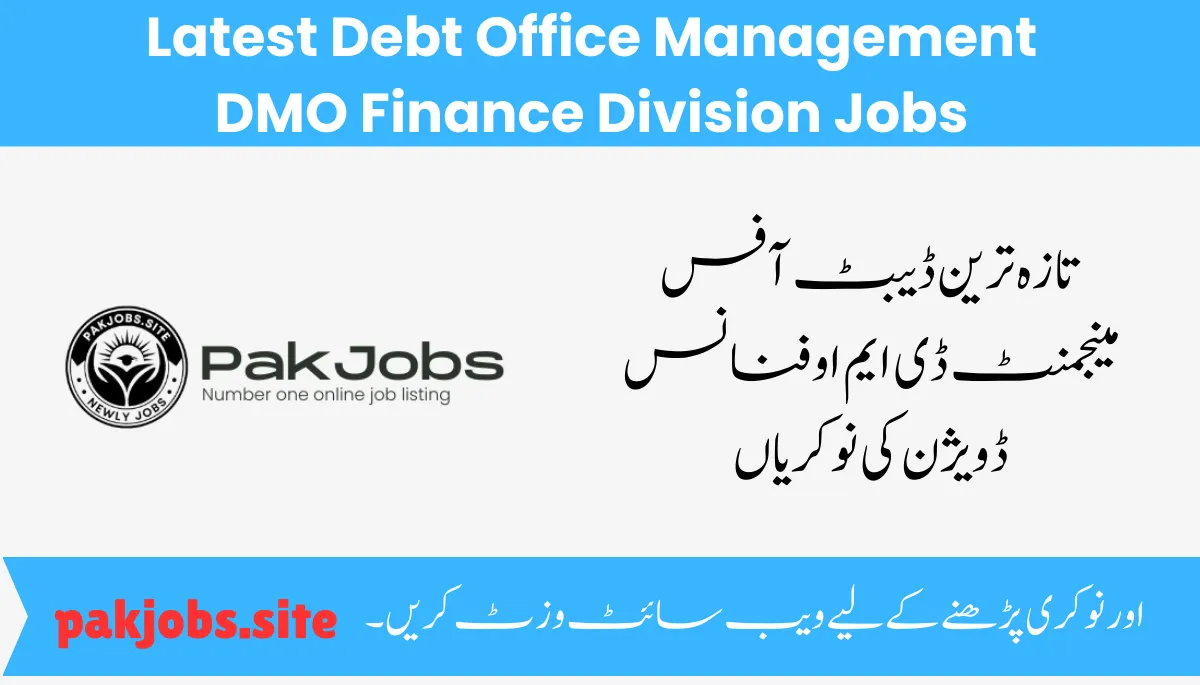 Latest Debt Office Management DMO Finance Division Jobs