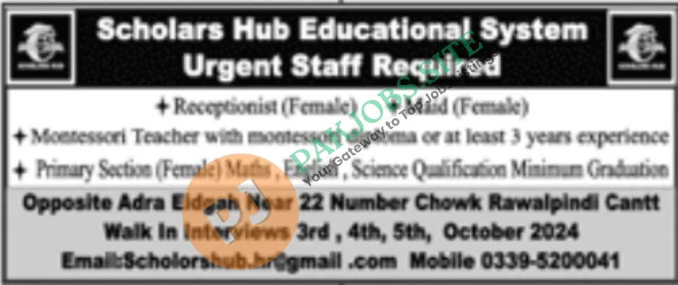 Scholars Hub Educational System Jobs – Start Your Career Now