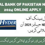 National Bank of Pakistan NBP Jobs 2024 Online Apply