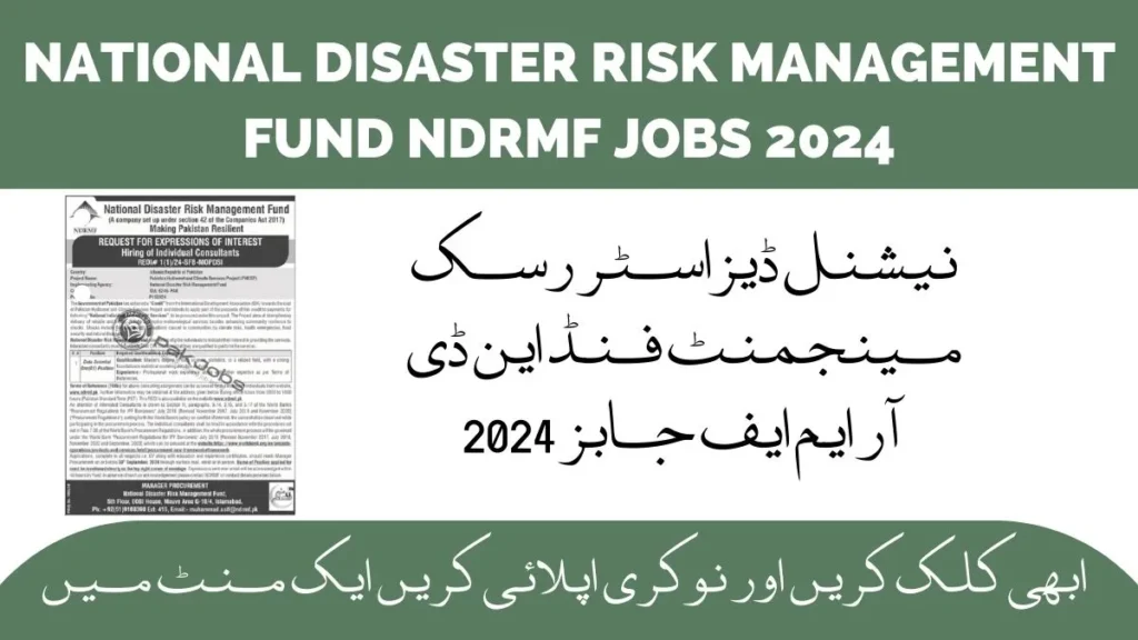 National Disaster Risk Management Fund NDRMF Jobs 2024