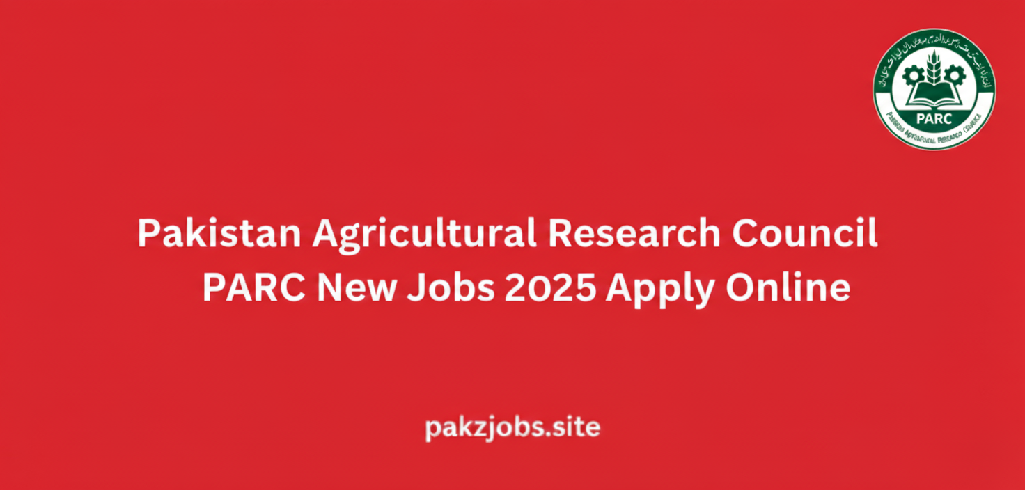 Pakistan Agricultural Research Council PARC New Jobs 2025 Apply Online